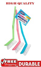 Dish Brush Set Washing Up Brushes Pot Sink Kitchen Sponge Scrubber Cleaning UK