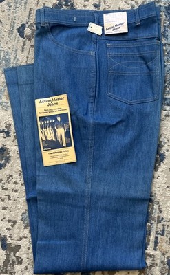 NWT 70s JCPenney Action Master Jeans Denim Bootcut 36x41(36.5