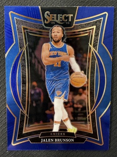 Jalen Brunson [Blue] #42 2024 Panini Select card