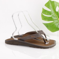 Olukai Mens Ohana Sandal Size 14 Brown Thong ...