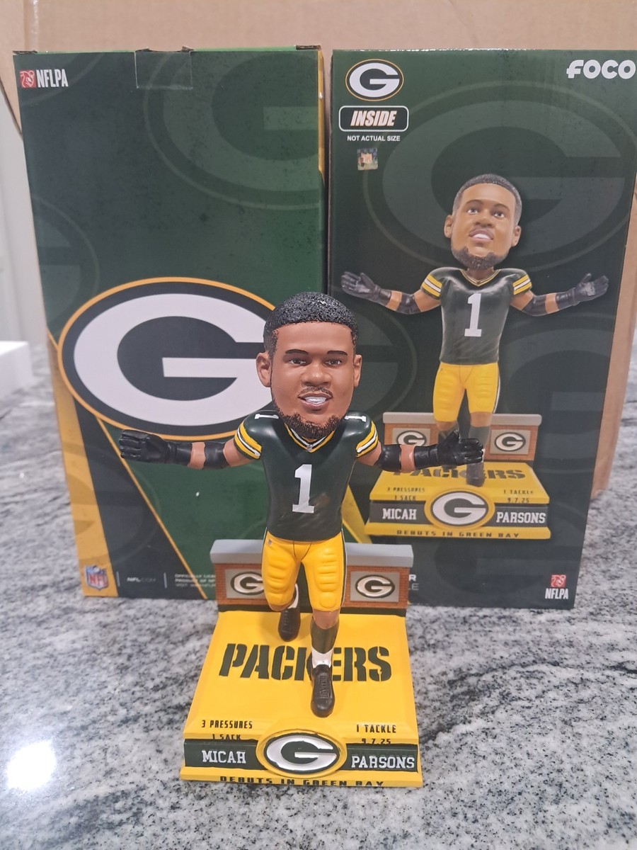 Forever Collectibles FOCO Green Bay Packers MICAH PARSONS DEBUT 