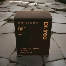 Dr Tree Dear Loose Skin Super Collagen Cream Jumbo 3.38oz New Factory Sealed Box