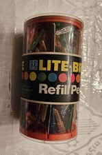 FREE SHIPPING  LOT of 9 ounces Lite Brite PEGS in Dispenser