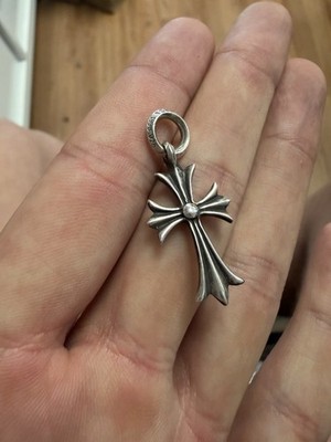 Chrome Hearts Silver Cross Pendant