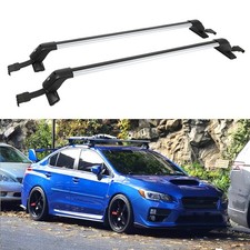 For Subaru Wrx 12-21 43 Car Roof Rack Cross Bar Luggage Bicycle Carrier W Lock