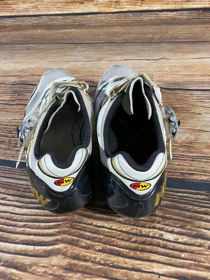 NORTHWAVE Zapatos de Ciclismo de Carretera Botas de Ciclismo Sin Clip Talla EU43 con Tacos cs887 Foto 4 de 4