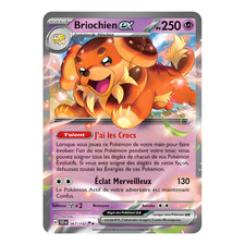 Briochien EX 067/142 🇫🇷 Pokemon Karte EV07 Sternenkrone EV7 NM TCG Card