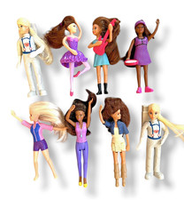 Lot of 8 McDonalds Happy Meal Barbie  Friends Skipper Dolls Figurine Figure Toy