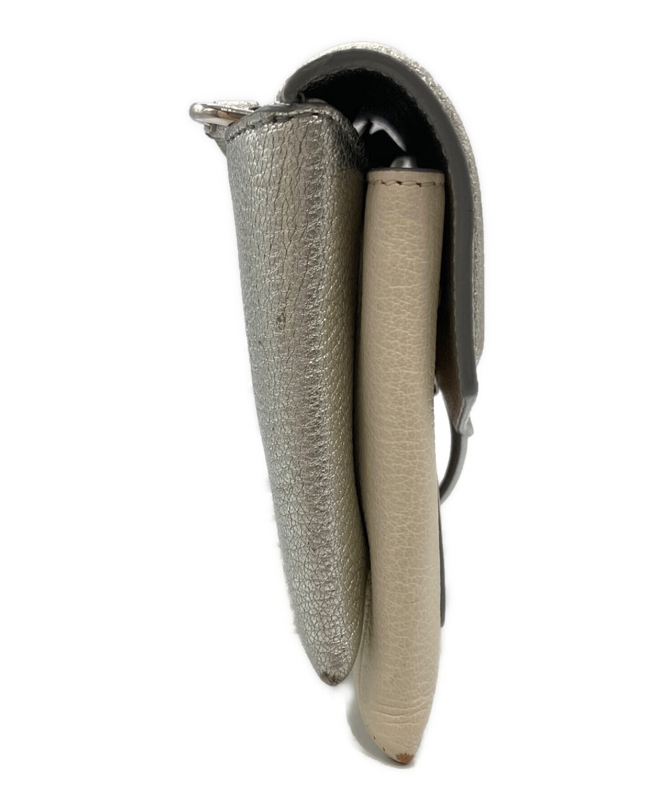 GIVENCHY Authentic Silver Color Shoulder Bag Logo… - image 5