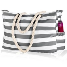 Beach Bags for Women, Extra Large Family Waterproof Sandproof Beach Tote Bag ...