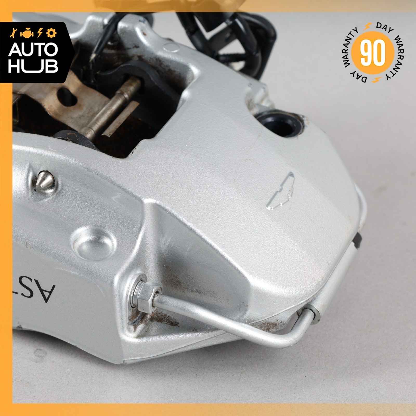 05-17 Aston Martin DB9 V8 Vantage Rear Brake Calipers Set 7G432C465EA OEM 34k