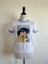 Archie Comics Veronica Pop Art Ringer Tee With Tags