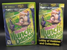 Oddworld Munch's Oddysee  Microsoft Xbox  CIB - Mint Disc - Tested
