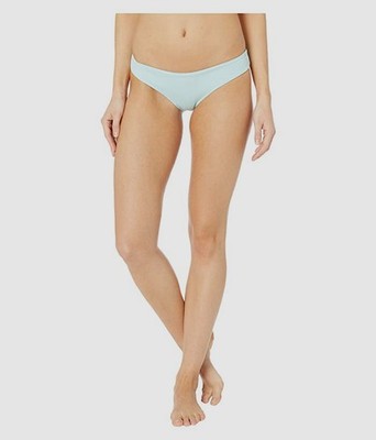 L*Space Women's Green Sandy Classic Bikini Bottoms Swimwear Size S
