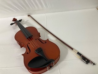 Antonius Strings VN 150 Full Size 4/4 Violin with Bow Bow Needs Repair
