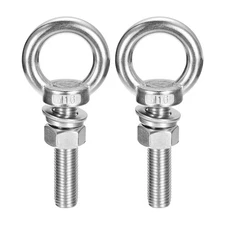 Lifting Eye Bolt, 2 Sets M16 x 70mm Eye Bolt with Nut Washer