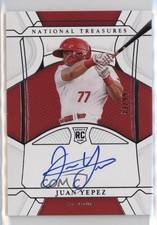 2022 Panini National Treasures Rookie Signatures 33/99 Juan Yepez Auto 0u9w