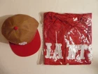 NEW SAN FRANCISCO SF GIANTS 49ERS FORTY-NINERS JERSEY & HAT/CAP,  SGA