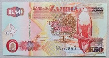 Zambia 50 Kwacha 2008 Unc