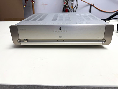 Parasound A 23 2-Channel Amplifier Class AB THX XLR Silver. Have 3 for sale.