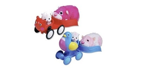 Zhu Zhu Babies Hamster BLUEBIRD BUGGY LADYBUG STROLLER Play Set Add On Ride Toy - Picture 4 of 8