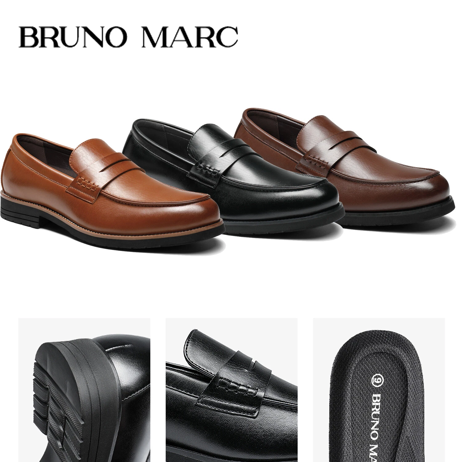 Men Loafer Dress Shoes Slip-on Penny Shoes Business Formal Shoes
Opens in a new window or tab