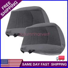 For 2013 2014 2015 2016 2017 2018 Dodge Ram Driver + Passenger Bottom Seat Cover
