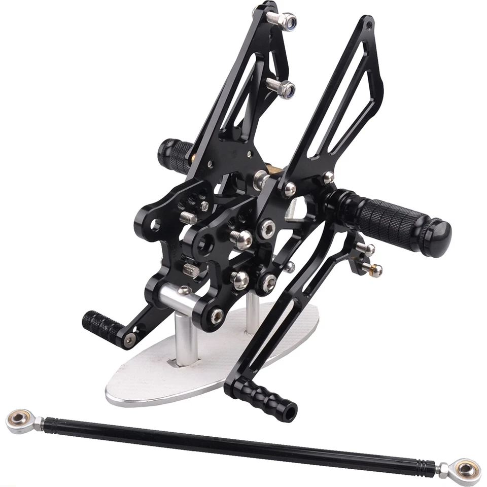 Black CNC Rearset Footpeg Brake Shift For Kawasaki NINJA ZX14 ZX14R 2006-2023 - Imagem 2 de 4