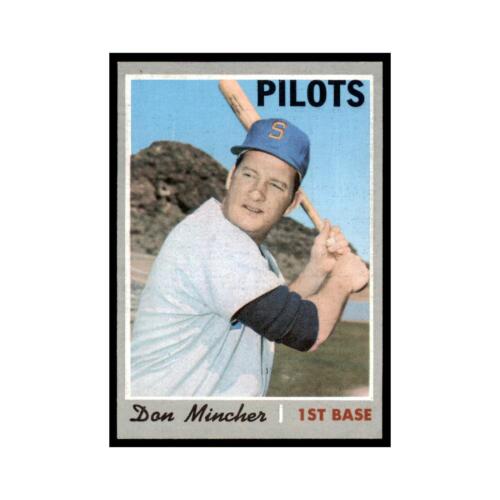 1970 Topps Don Mincher Seattle Pilots #185