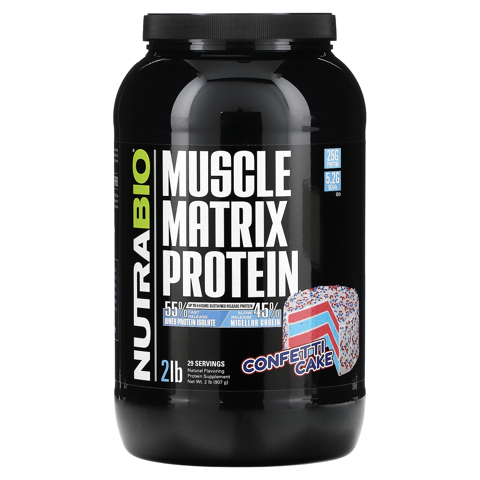 Muscle Matrix Protein торт с конфетти 2 фунта 907 г 9990₽