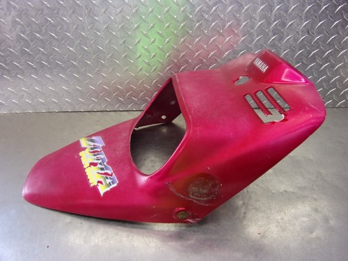 888 A YAMAHA ZUMA CW 50 1999 OEM FRONT UPPER NOSE FAIRING COWL SHROUD - Picture 6 of 14