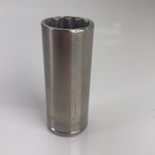 Blue Point By Snap-on 3/8" Drive 12 Point Deep SAE Chrome Socket BLPL3834 3/4"