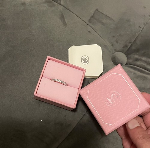SWAROVSKI RING Size 52 SZ L 1/2 - With Certificate & GIFT BOX - BNIB BRAND NEW - Picture 12 of 14