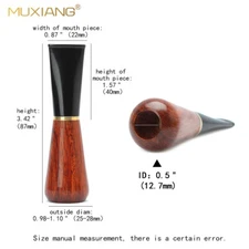 Cigar Mouthpiece Holder Tip Rosewood Smoking Accessories 32Ring Gauge 9mm Filter