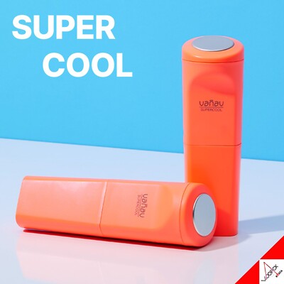 VANAV SUPER COOL Big Head Pore Muscle Care Facial Cooling Device - Neon Orange