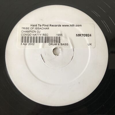 Blackstar Featuring Top Cat   Champion DJ (12 , RP, W/Lbl) Congo Natty   LION 1
