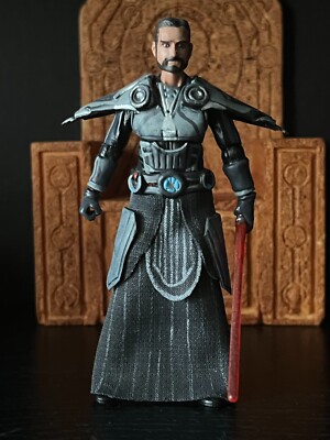 Star Wars Custom Sith Darth Mortis Figure 1/18 3.75 SWTOR