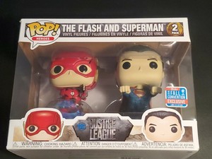 the flash and superman funko pop