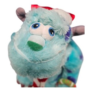 Monsters Inc Christmas Sully 18" Disney Pixar With Candy Cane Stuffed Animal