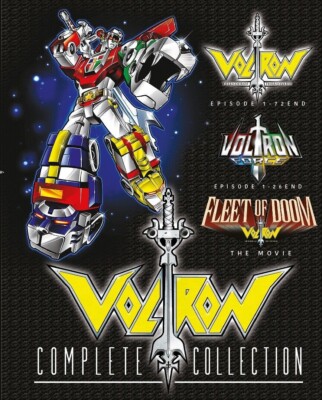 DVD Anime Voltron Complete Collection Vol.1-98 End + Movie English Dubbed