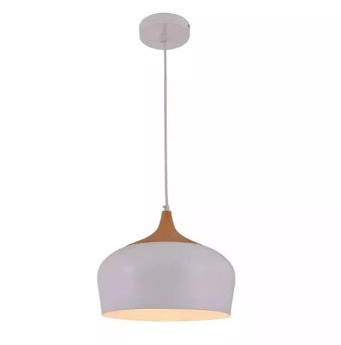 Elegant Lighting Nora LDPD2004 1-Light 11-1/2" Wide Pendant w/Aluminum Shade - Picture 3 of 7