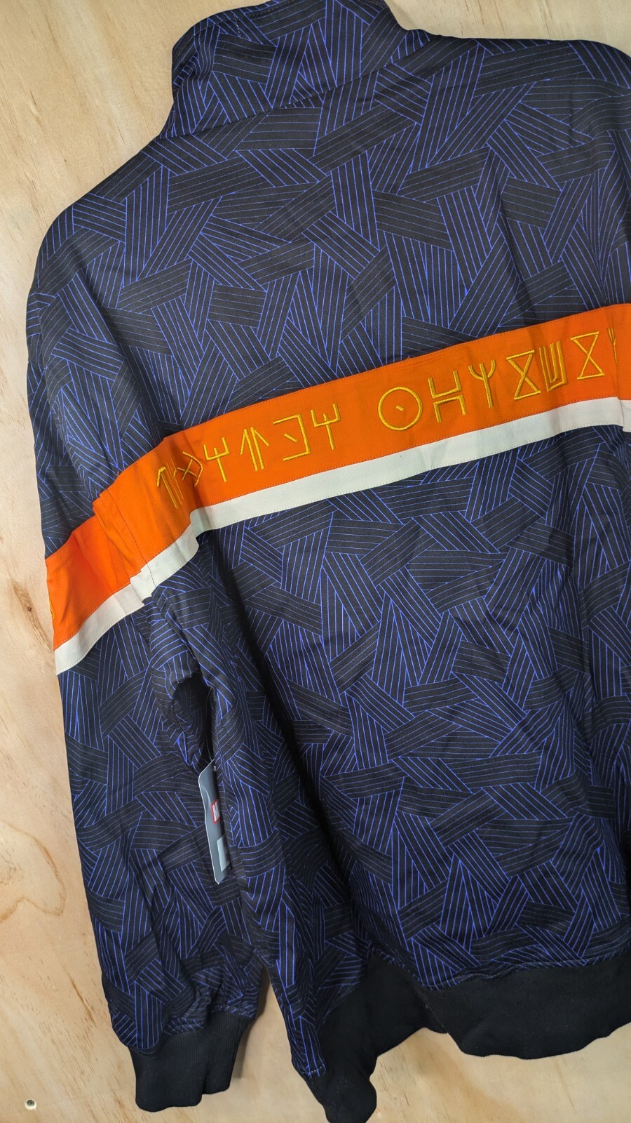 Disney Store Marvel Black Panther Jacket Unisex Medium Blue World of Wakanda Zip thumbnail 20