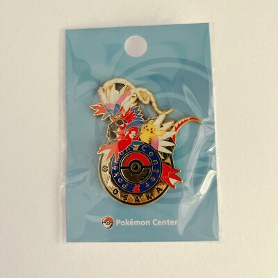 Pokemon Center Osaka Limited Logo Pin Pins Pikachu Koraidon Very