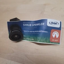 ORBIT 54020 Shrub Sprinkler Head 15ft Adjustable Pattern .25-2.25 GPM /25psi