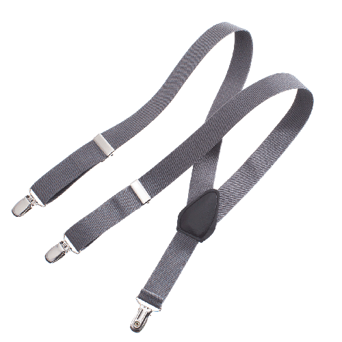 Childrens Toddlers Adjustable Suspender Charcoal Grey Suspenders (USA SELLER) - Picture 1 of 1
