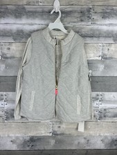 Oshgosh Girls 2 Piece Zip Sleeveless Vest 12 And Long Sleeve Shirt 10
