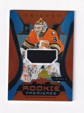 2023-24 UPPER DECK TRILOGY OLLE ERIKSSON EK ROOKIE PREMIERES JERSEY /499