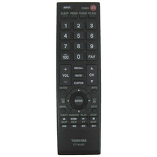 Toshiba CT-90325 LCD TV Remote 50L2200U 37E20 22AV600 40FT1U 32C120U 46G3DU1
