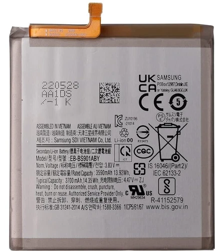 Neu für Samsung Galaxy S22 5G Ersatz Akku EB-BS901ABY SM-S901 3700MAH - Bild 2 von 4