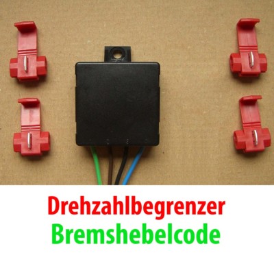 V6 Drehzahlbegrenzer BREMSHEBELCODE BHC DZB Universal - 6 Kondensatoren